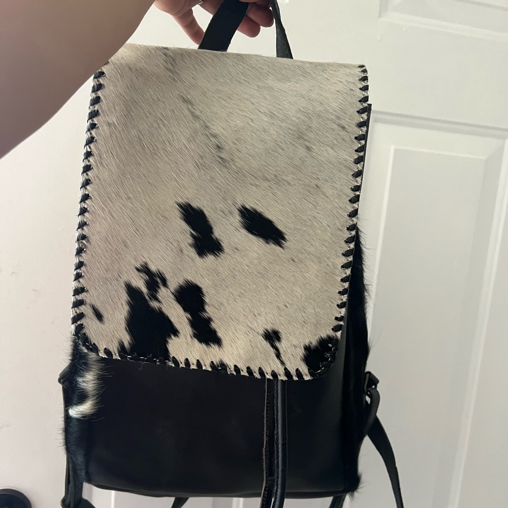 American darling cowhide leather backpack